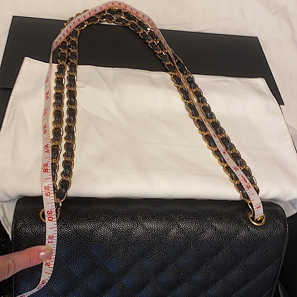 -Chanel Black caviar purse NBW original tag ,box - Picture 11 of 11